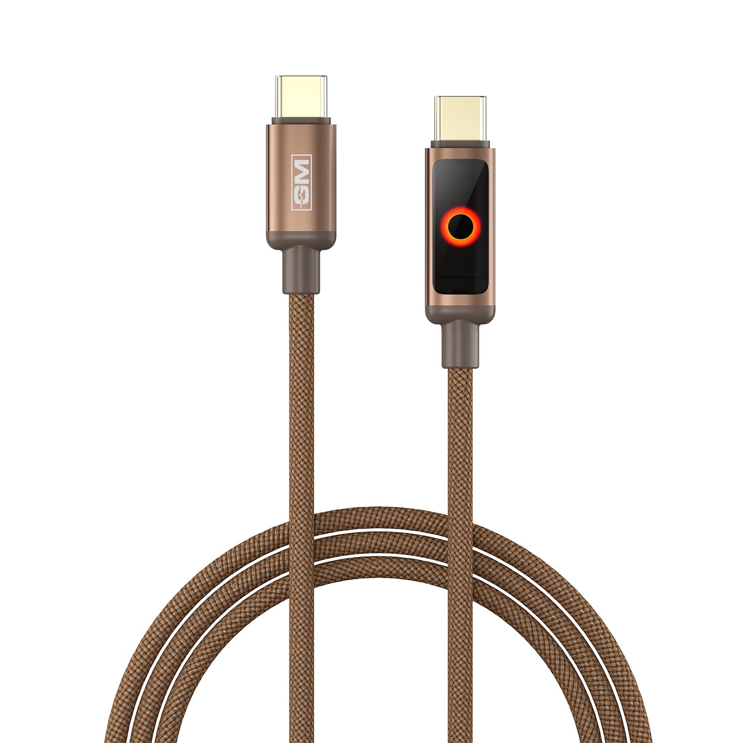 G+ PD 100W Charging Cable with Intelligent Power Control | Smart Auto Cutoff, LED Indicator, 480Mbps Data Transfer, 120cm Tangle-Free Cord, Fast Charging for Laptops, Tablets & High-Power Devices.