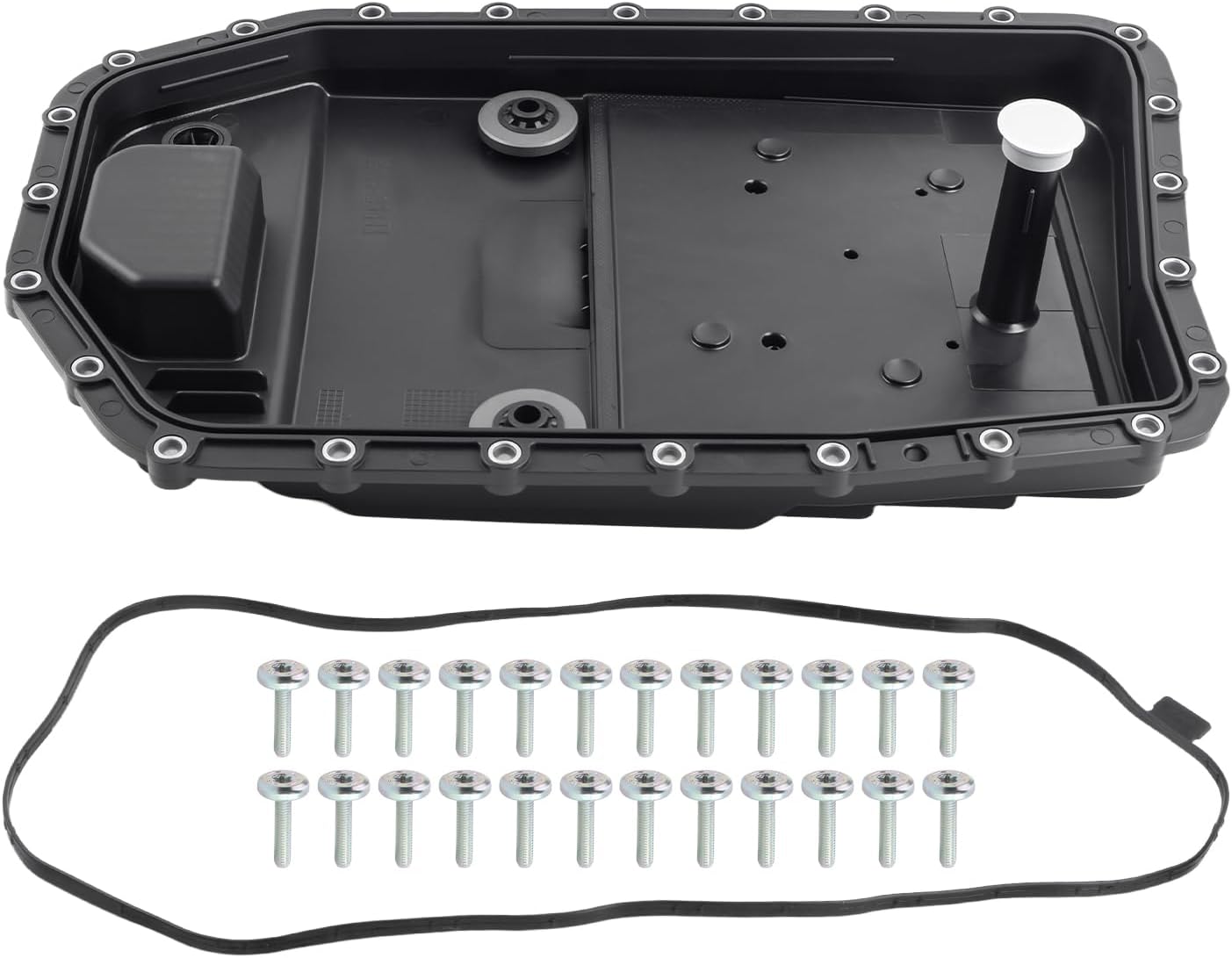 Transmission Oil Pan Filter and Gasket Kit Compatible with Ra~m 1500 2500 3500 & Grand Cherokee & Charger, Challenger, Charger & Chrysle~r 300, 8-Speed Automatic Transmission