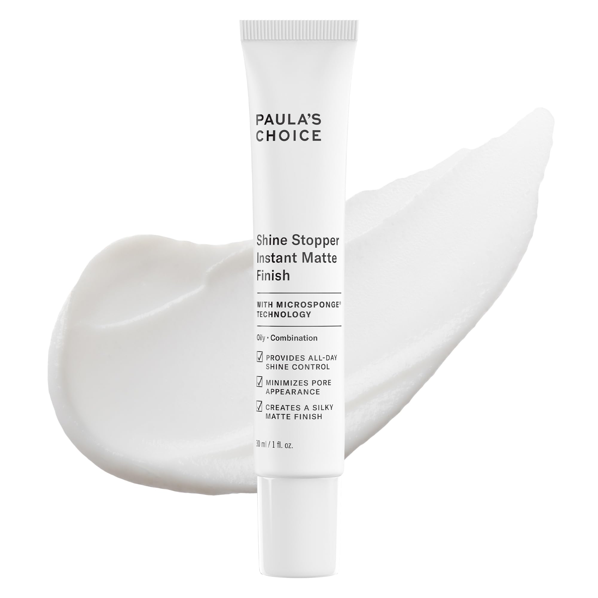 Paula's ChoiceSHINE STOPPER Instant Matte Finish Oil Control Primer, Pore Minimizer for Oily Skin, 1 Ounce