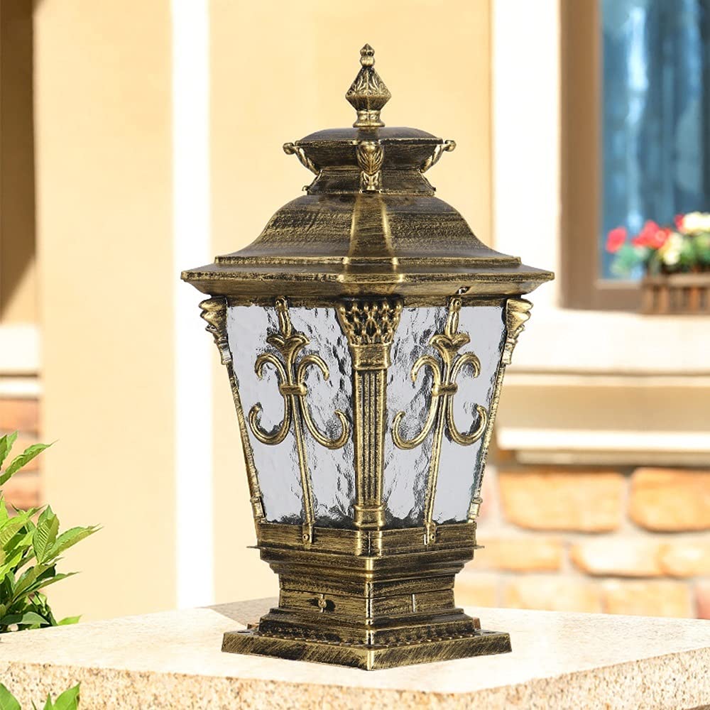 Patio lumière applique murale en verre pour une mise en valeur élégante de votre villa