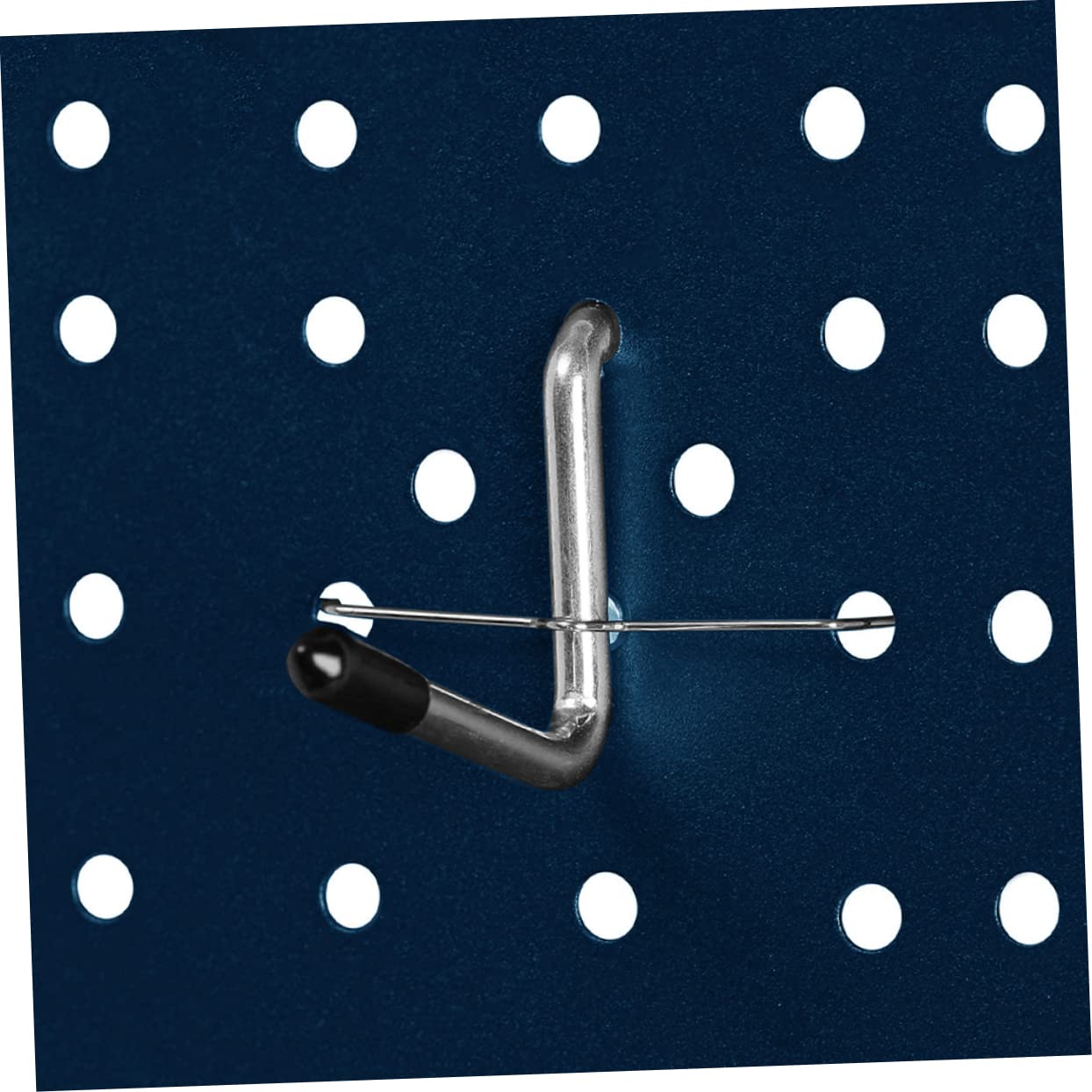 CANIGHT Pegboard Hook Locks 50pcs Easy Install Retainer Clips Peg Board Accessories High Tensile