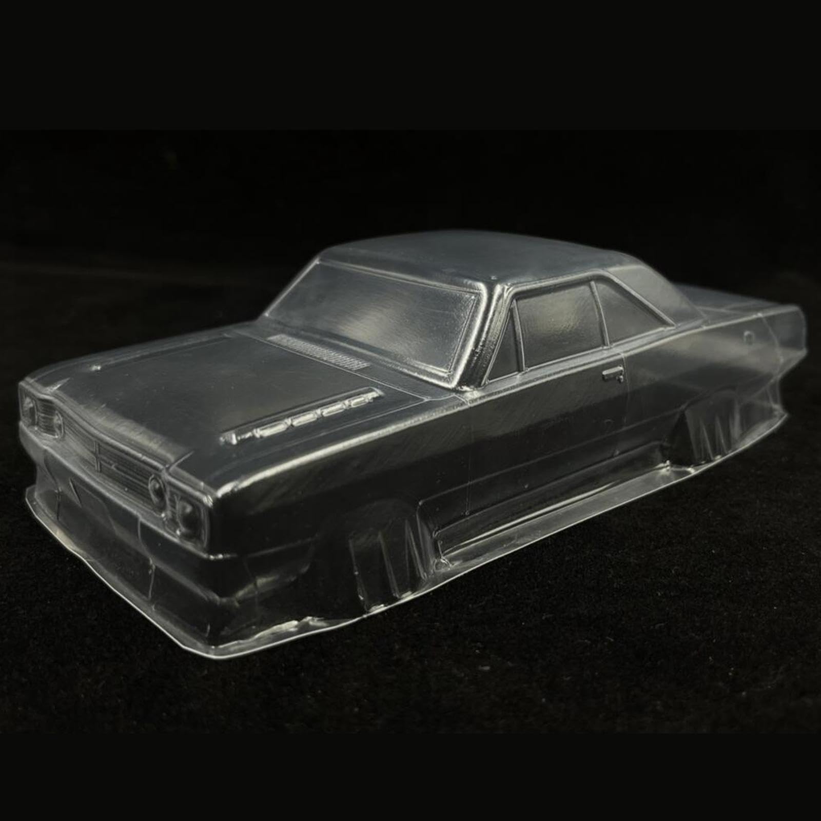 RC Klar Karosserie 1/28 RC Auto Karosserie Schale 98mm LKW DIY Ersatzteile PC für Sammlung Heimwerker Erwachsene Freizeit Bastler