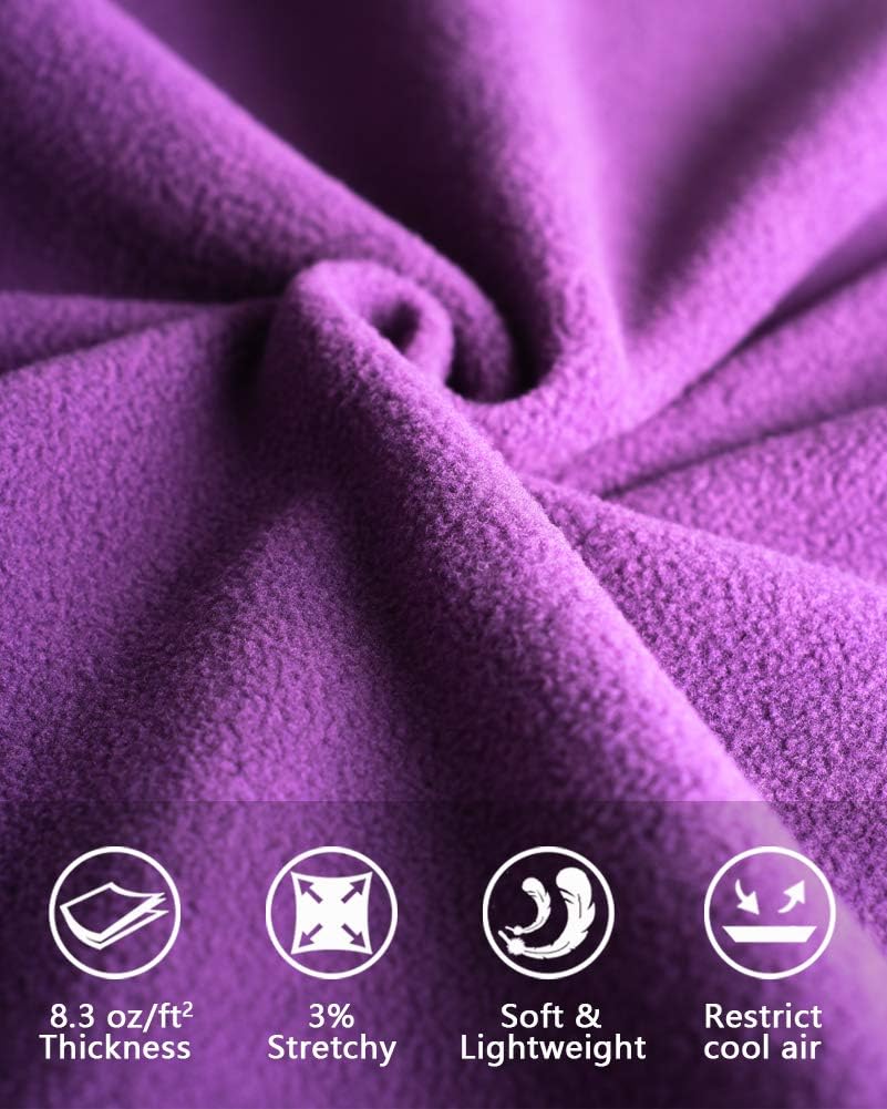 Fuinloth Women's Fleece Vest, Polar Soft Sleeveless Classic Fit with Zip up Pockets - Image 5