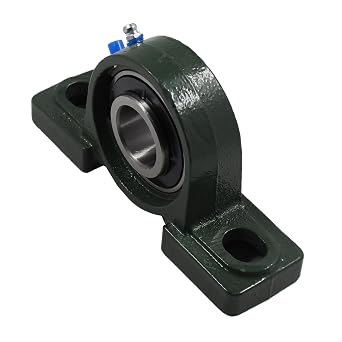 UCP206-18 Pillow Block Mounted Ball Bearing Bore 1-1/8 Inch Compatible with Dodge P2B-SC-102 Compatible with NTN UCP206-102D1 - Self Alignment