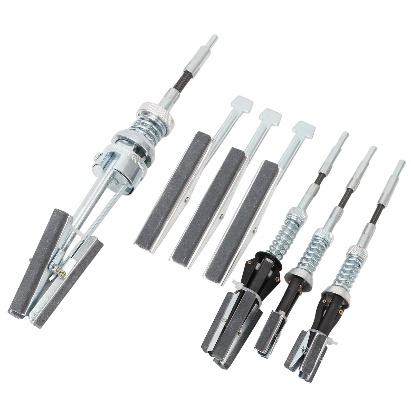 Outil D'Affûtage Cylindre de Moteur Avec Boîte à Outils, 7 Pièces 3/4 Pouces à 7 Pouces Réglable Outils Meulage Et Polissage Cylindres Moteur Voiture Avec 3 Pierres 220