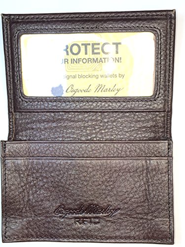 Rfid Gusseted Card Case Espresso