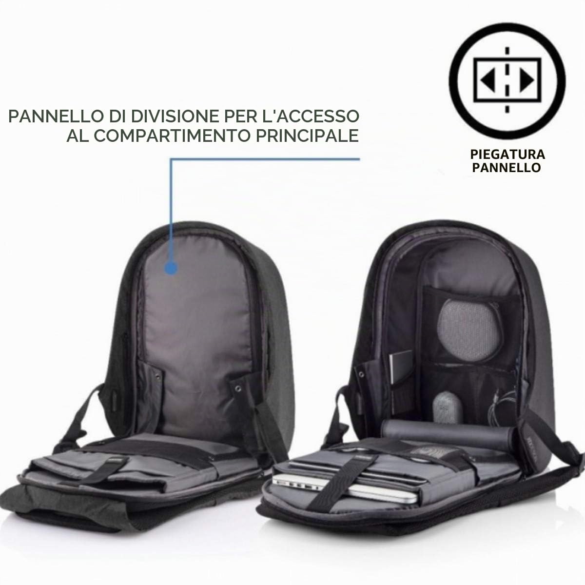 XDDesign Unisex Casual XD Design Urban Lite Anti-Theft Backpack Grey