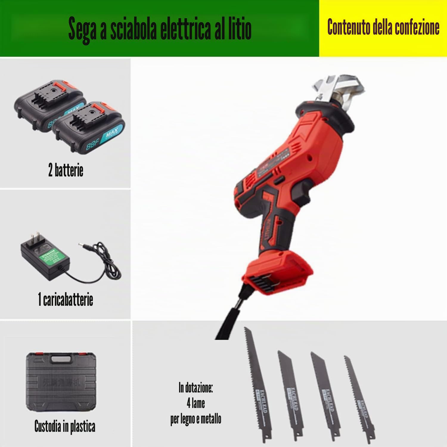 Sega elettrica a Batteria per Ossa, Sega Professionale Portatile per macellai, Macchina Multifunzionale per Ossa per Carne, Maiale, Pesce, Costole,1elektrisch-24V