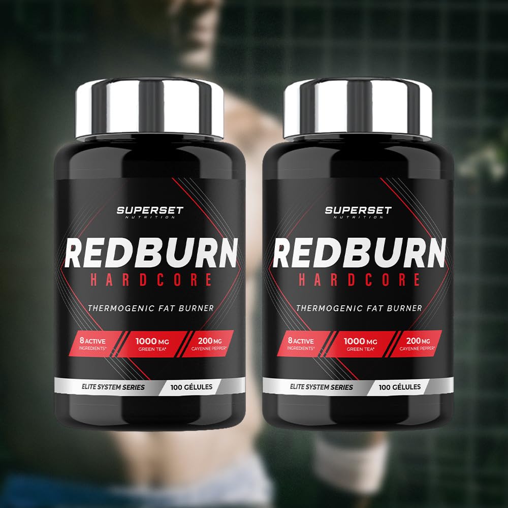 Superset Nutrition - Fettbrenner-kur – 50 Tage - Fettverbrenner - Definition und dauerhafter Verlust von Fettmasse
