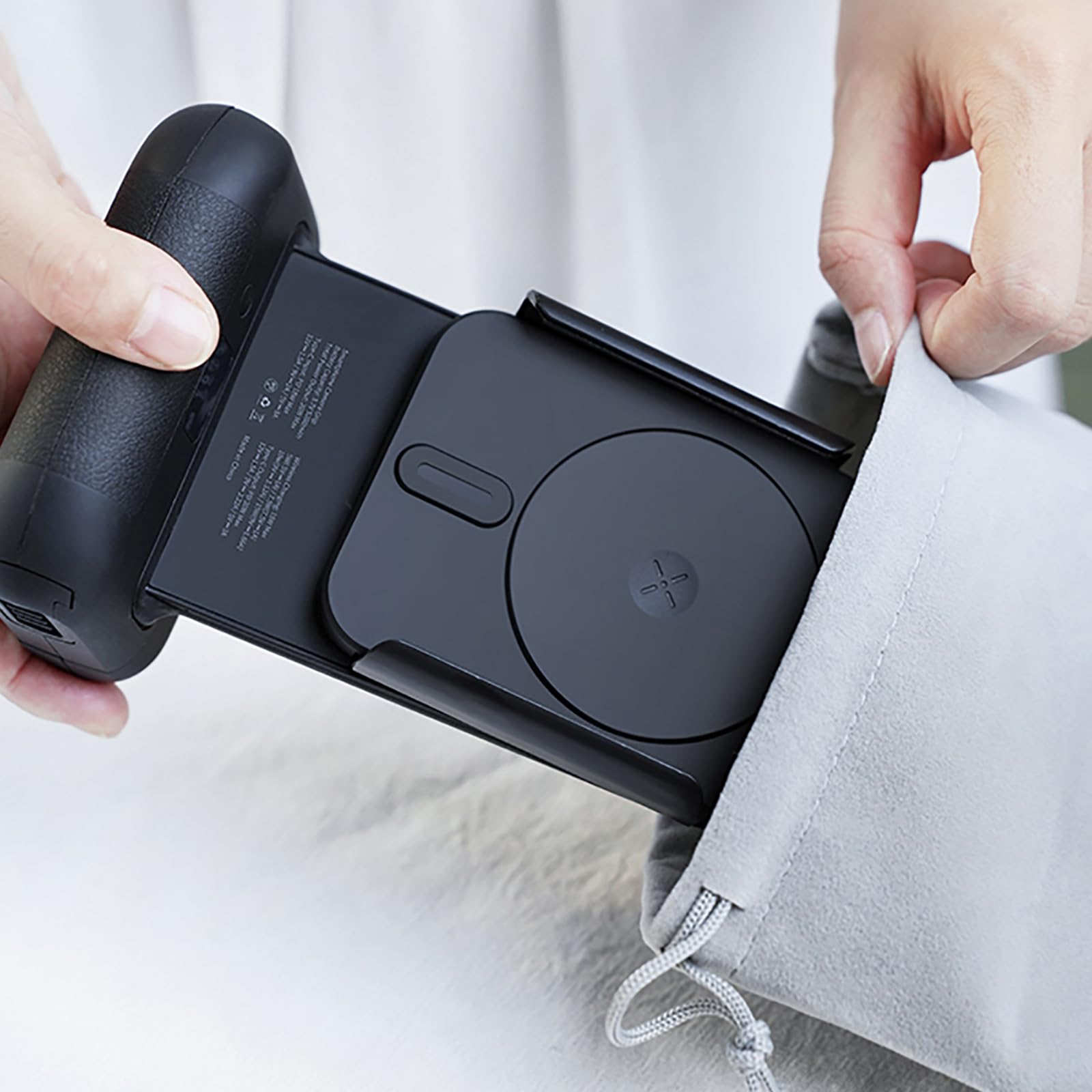 Supporto portatile per fotografia, modello F | Comoda impugnatura, per telefoni e social media