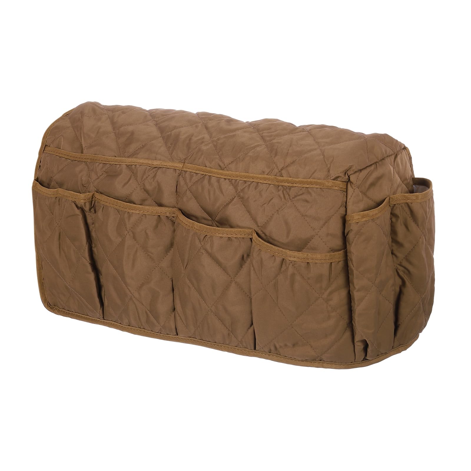 uxcell Organizador de reposabrazos de sofá, antideslizante, impermeable, con 14 bolsillos para control remoto de TV, teléfono celular, revistas, organización de sofá, café