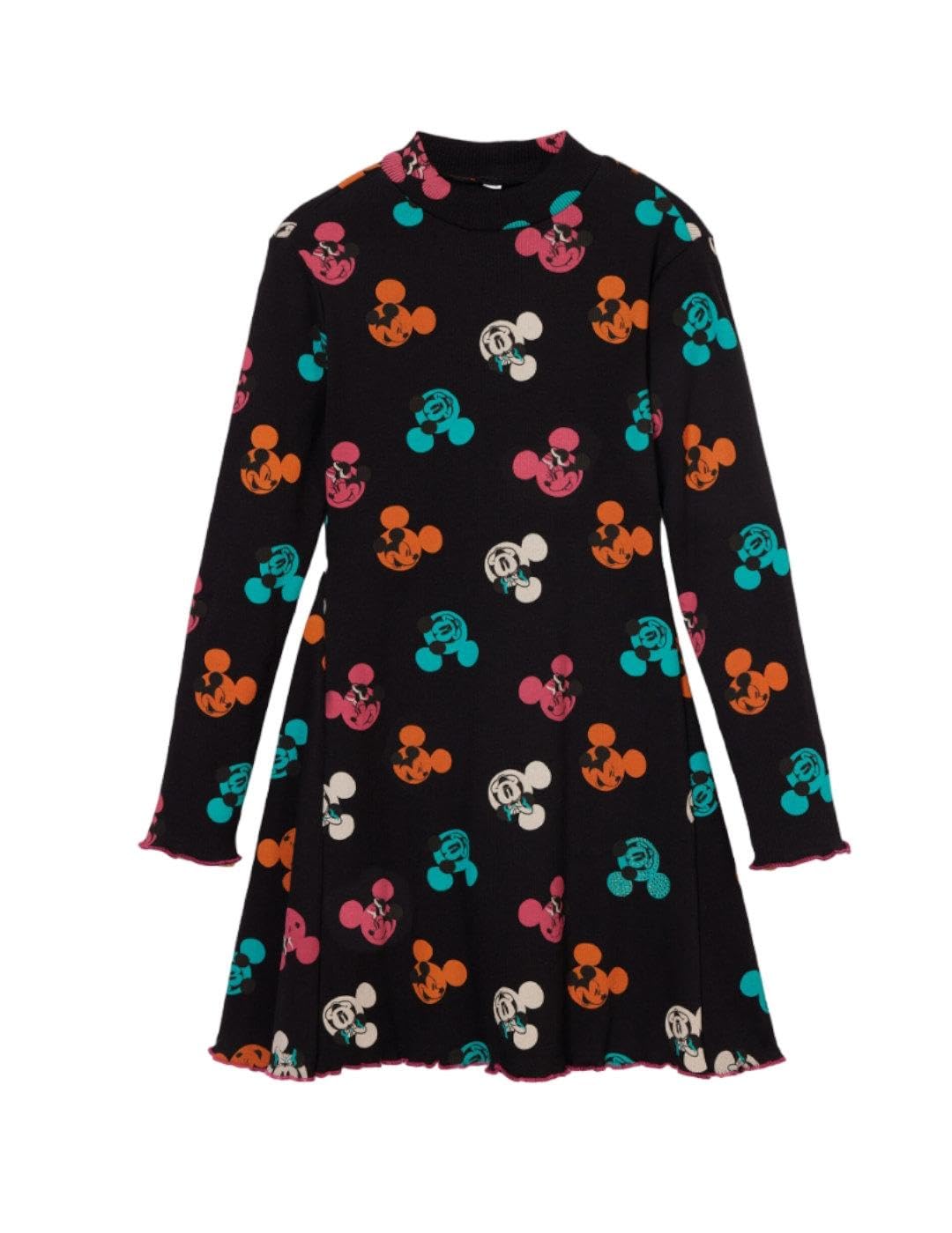 Desigual Girl Knit Dress Long Sleeve, Vestito Ragazze,