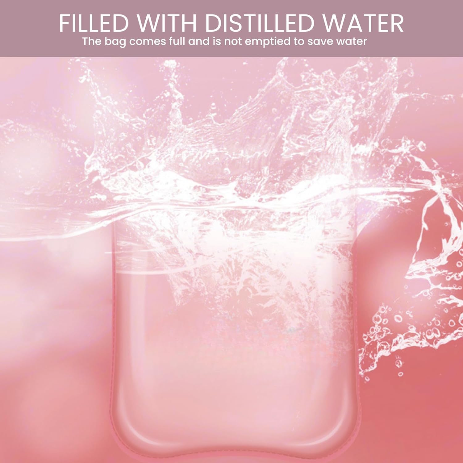2x 𝗘𝗹𝗲𝗸𝘁𝗿𝗶𝘀𝗰𝗵𝗲 𝗪ä𝗿𝗺𝗳𝗹𝗮𝘀𝗰𝗵𝗲. Thermo-Wärmeflasche für Rücken, Lendenwirbelsäule, Bauch, Hände. Tragbare Bettwärmertasche mit Temperaturregelung.