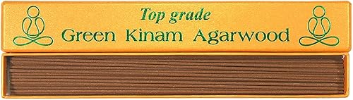 Bosen_Cultivo artificial Madera de agar Kinam verde de grado superior  Incienso en barra de 8 pulgadas  100% natural  FYWD36TAC