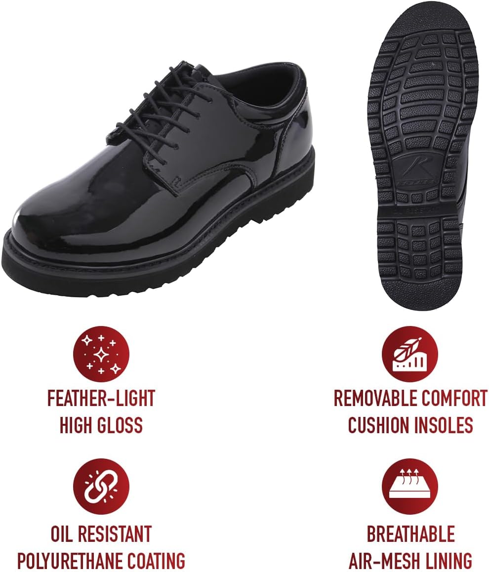 Rothco Uniform Oxford Work Sole – All-Day Comfort for Service Professionals - Image 7