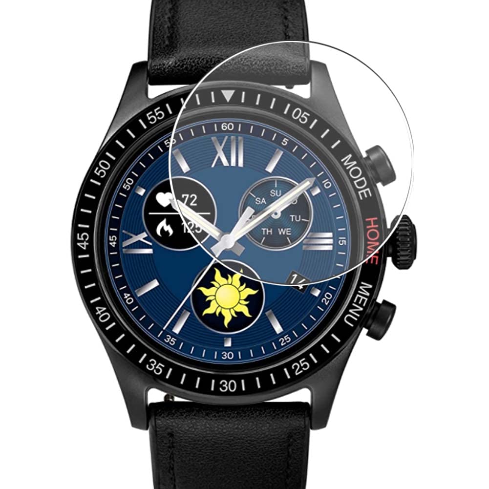 [3 Pack] Synvy Tempered Glass Screen Protector, compatible with iConnect by Timex Pro Smart Watch smartwatch 9H Protective Film Protectors