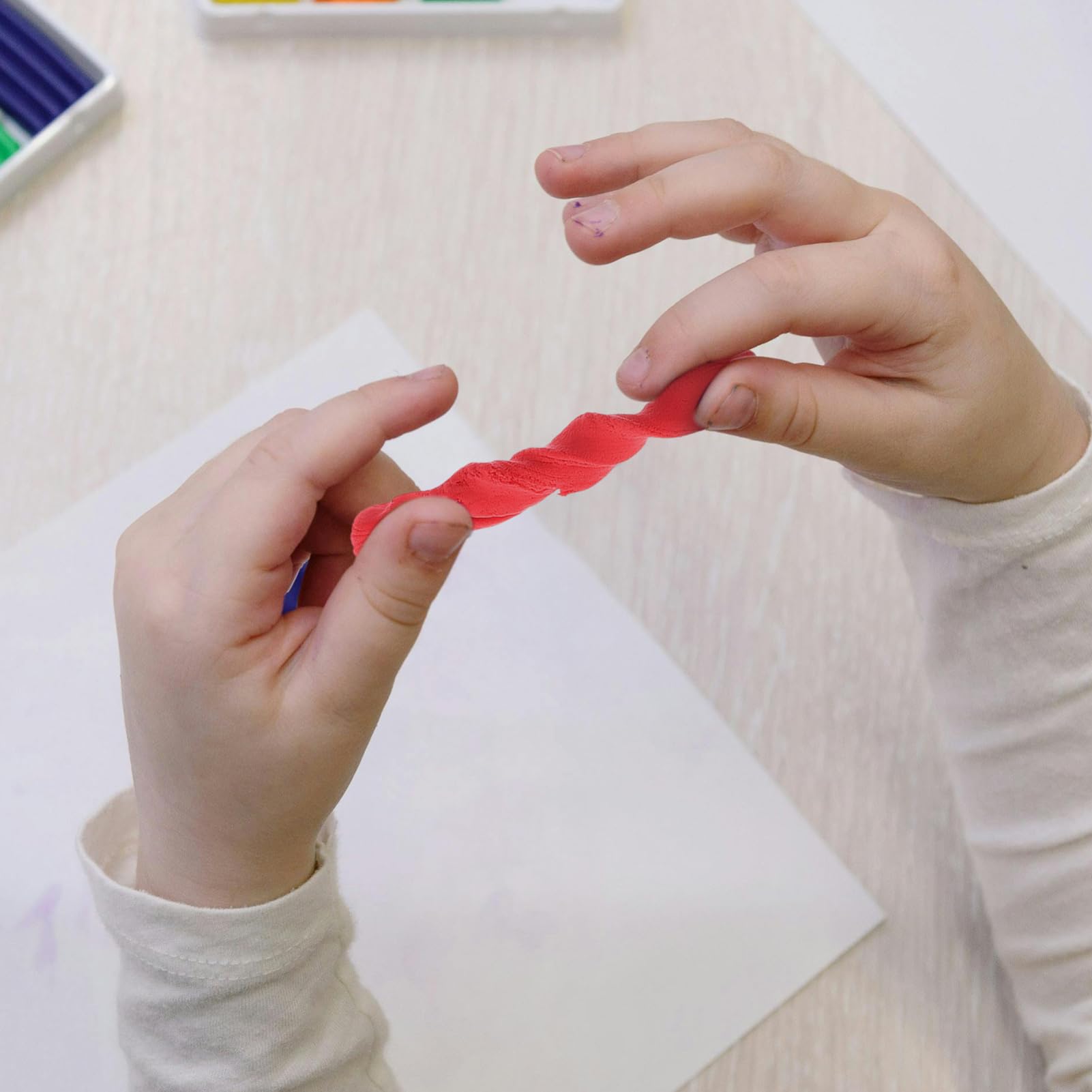 ERINGOGO 6borse Argilla Colorata che Si Asciuga all Aria Morbida per Ragazzo Ragazza Kit di Argilla per Lavori Artigianali Fai da Te Confezione di Leggera per Progetti Creativi
