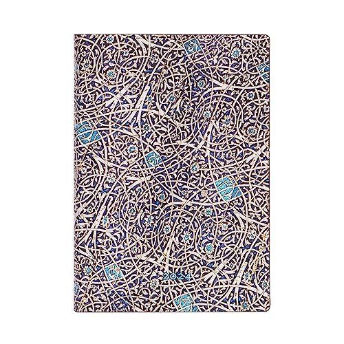 Paperblanks Granada Turquoise 12-Month Calendar 2024 Horizontal Midi (130 × 180 mm)