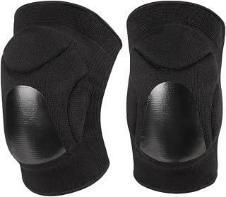 Topeter Padded Volleyball Knee Sleeves for Women, Men, Girls & Boys, Knee Pads for Basketball, Wrestling, Crash Pad for Snowboarding, Skateboard, Skating, Ski 1 Pair M
