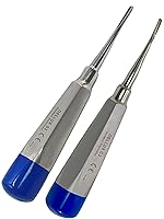 Vista 29 de ArtLaB -Elevador de luxación dental Elevadores de raíces dentales Punta curva recta-Periotome Elevador de luxación de raíz apical Elavators Dentales