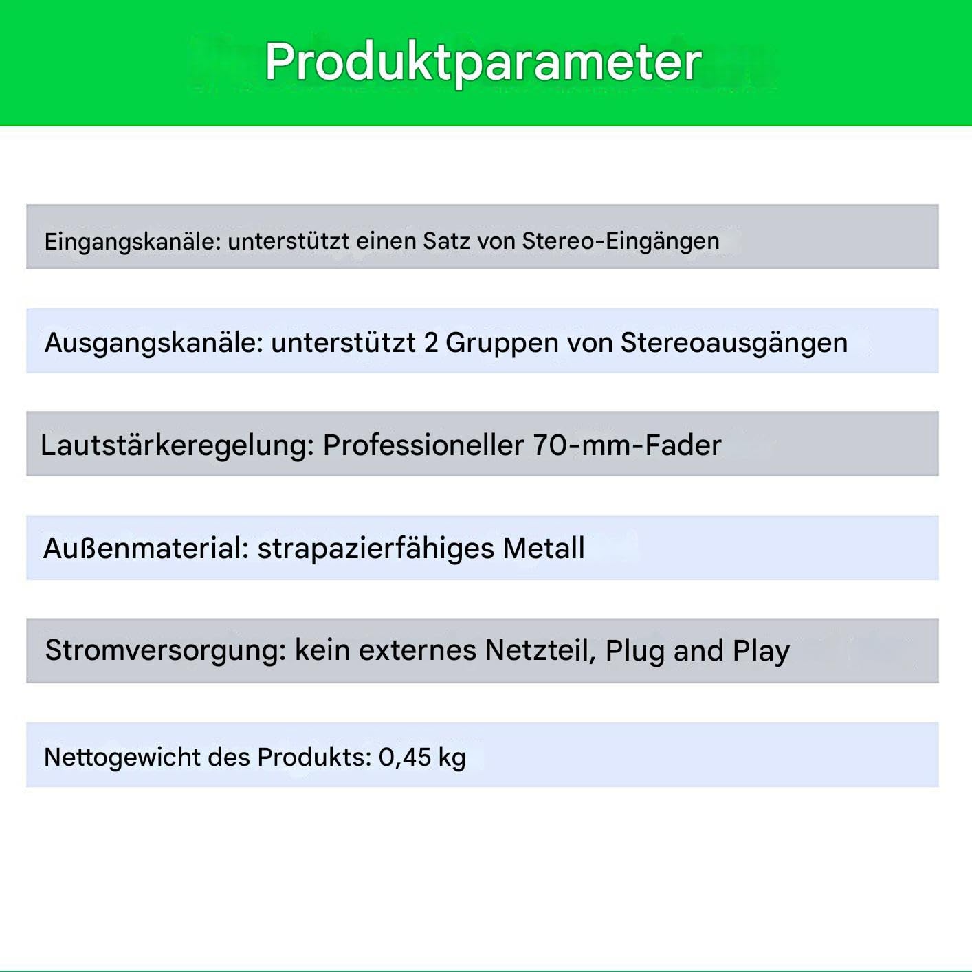 Passive Monitor Volumencontroller, Studio Volume Control Passiver