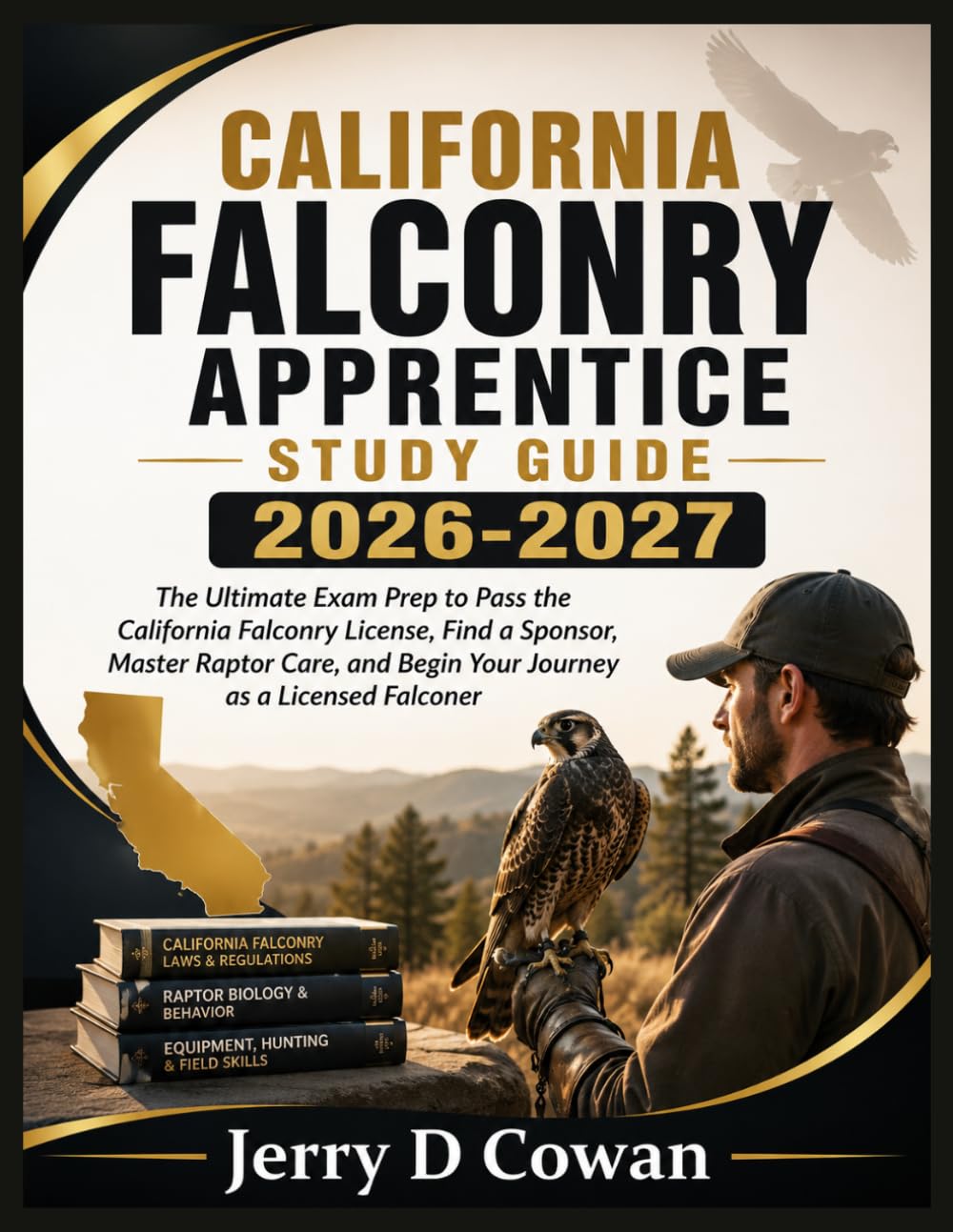California Falconry Apprentice Study Guide 2026-2027: The Ultimate Exam Prep to Pass the California Falconry License, Find a Sponsor, Master Raptor Care, and Begin Your Journey as a Licensed Falconer