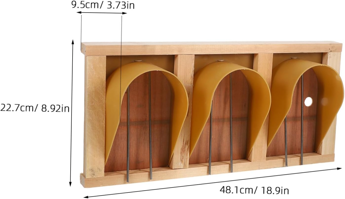 VANZACK European Style Pigeon Cage Door Wooden Entrance for Racing Pigeons Easy Access Birdcage Accessories for Nesting and Replacement