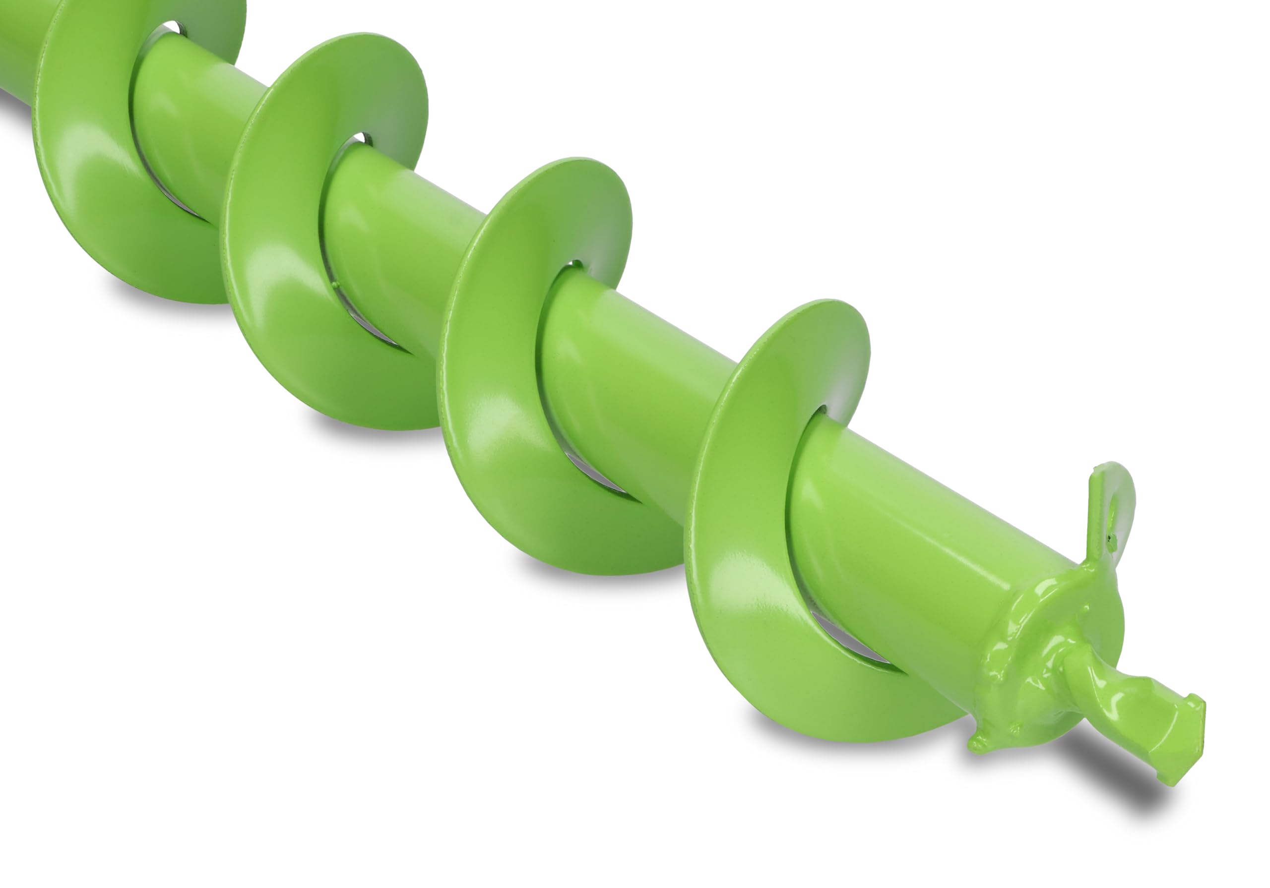 WERHE Punta da terra 80 mm Ø, lunga 600 mm per trapano e avvitatore a batteria – trivella da giardino per piantare senza sforzo fiori, arbusti e scavare fori per pali di recinzione