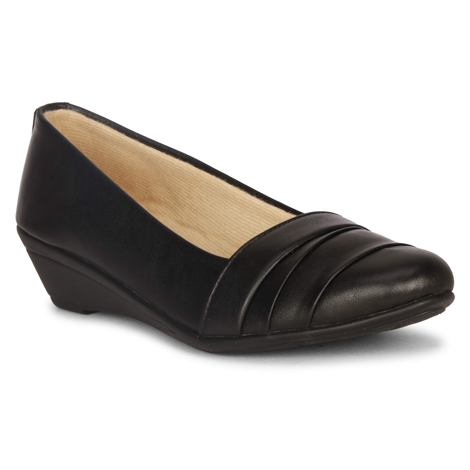 Footshez Womens Lightweight Fashionable Comfortable Bellies | Ballet Flats for Women (Black) (B08JJCRZYK) Amazon Price History, Amazon Price Tracker