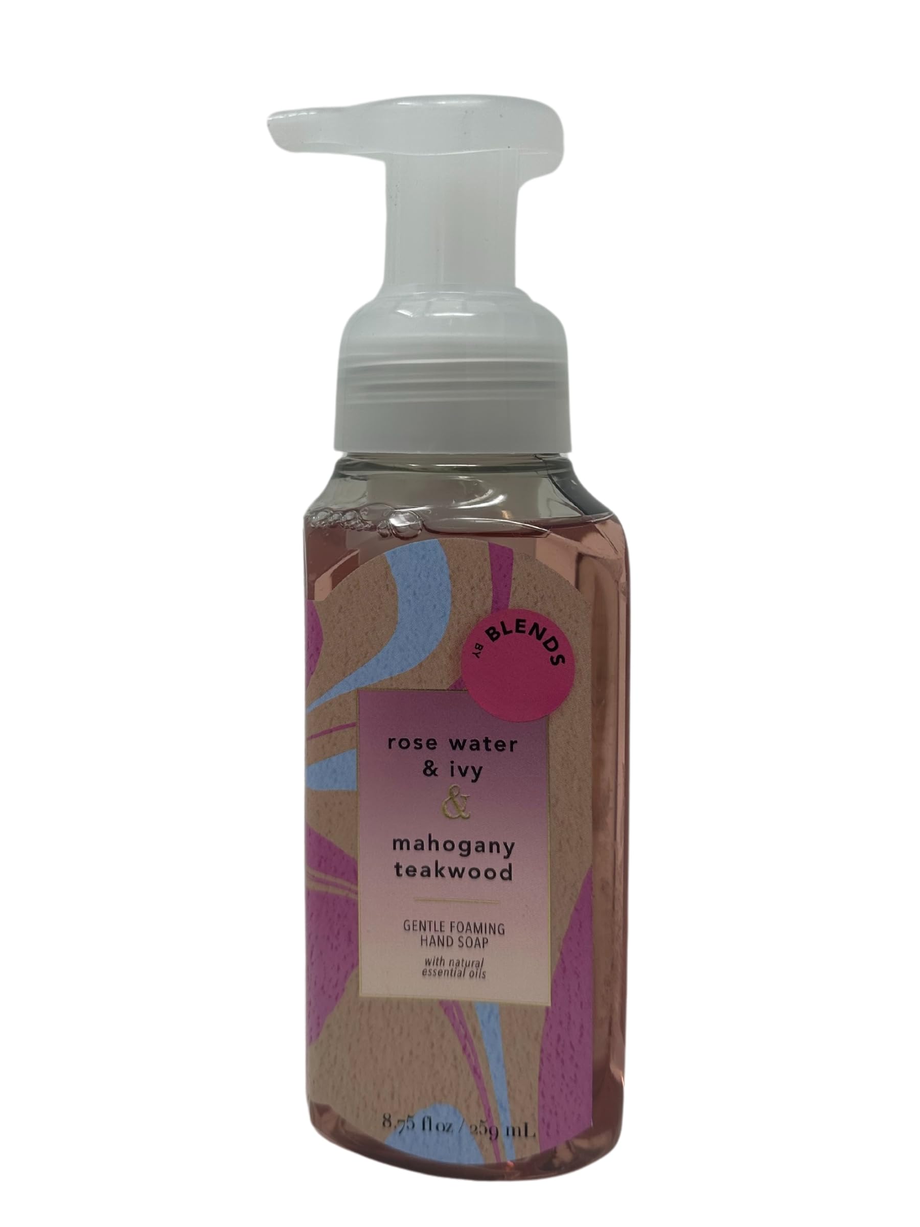Rose Water & Ivy + Mahogany Teakwood Gentle + Clean Foaming Hand Soap 8.75 fl oz / 259 mL