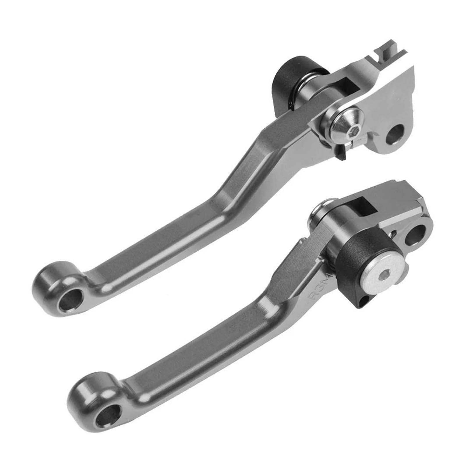 YAXFBRHGC for Yamaha WR450F WR 450F 2001-2015 Motocross CNC Pivot Dirt Bike Brake Clutch Levers(Gray)