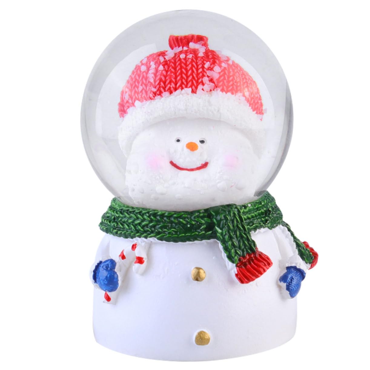 RORPOIR 1pc Adorable Snowman Led Light Charming Desktop Decoration for Boys and Girls Christmas Supplies Sturdy Resin Material Unique Night Lamp Lovely Tabletop Ornament