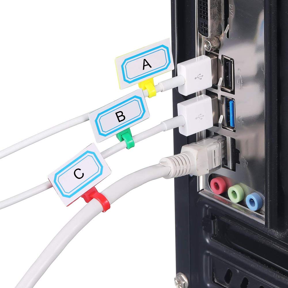 245Pz Fascette per Cavi Fascette per Etichette Etichette per Etichette Marcatore per Fascette autobloccante con etichett