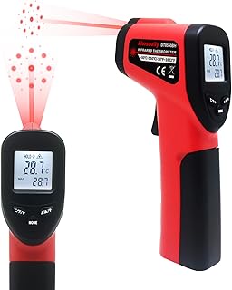 Infrared Thermometer Temperature Gun (NOT for Humans) -58℉~1022℉ (-50℃～550℃) 9-Point Laser Non-Contact Instant-Read Digita...