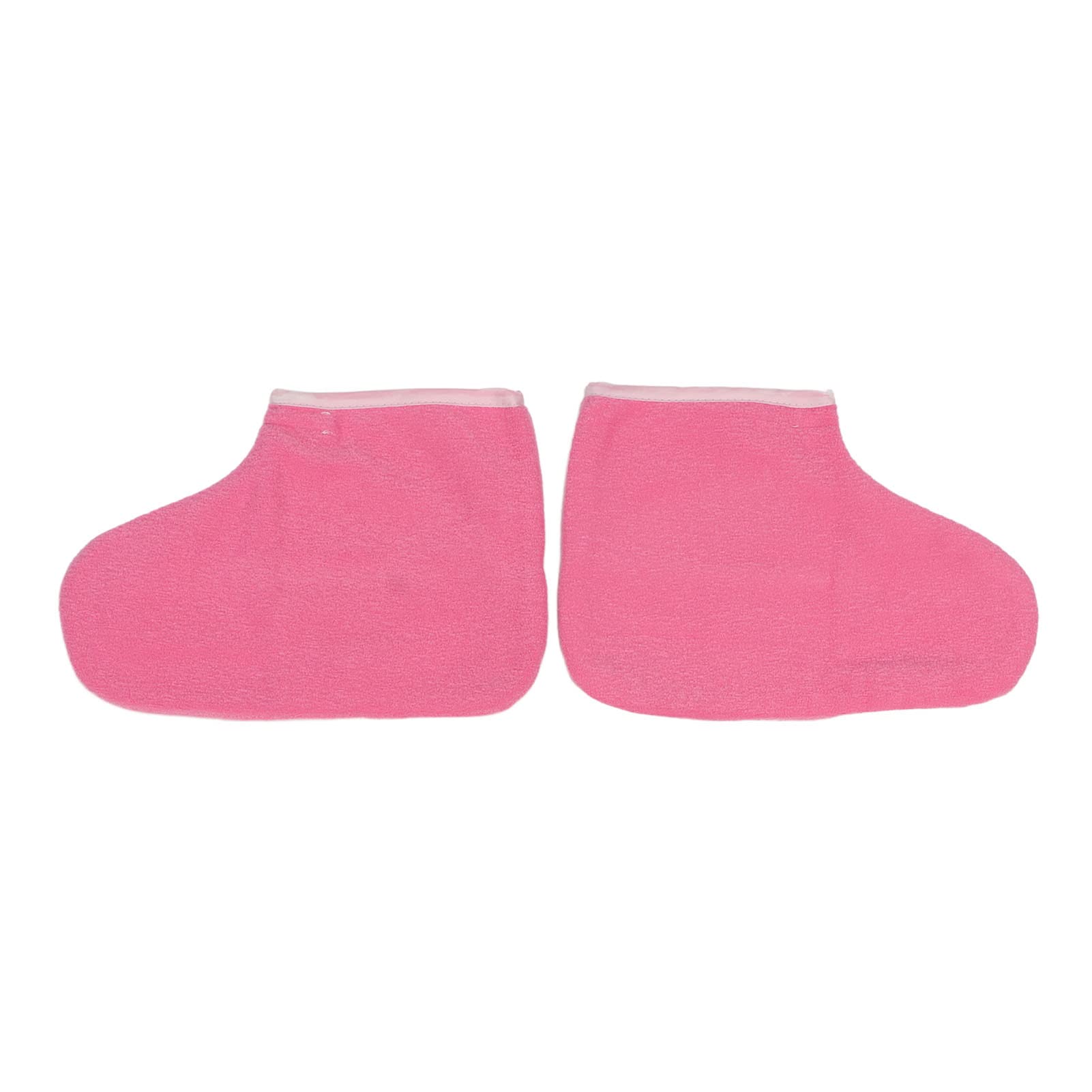 Ensemble de gants de bain en cire de paraffine, doublures de pied en flanelle rose pour mains sèches, set de soins hydratants pour spa à domicile