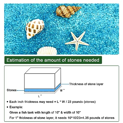 image for BXI 4.4 Lbs Small Aquarium Substrate Gravel Sand, Polished Smooth Fish