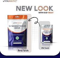 Vista 8 de Vitamatic Bifidobacterium Breve Probiotic Powder - Apoyo para la salud digestiva - 3.5 onzas (3.5 onzas) - 100 porciones