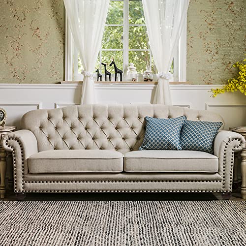 2 Inch Bun Feet Walnut Mid-Century Furniture Legs Set Of 4 For Couch Sofa Ottoman #TOP2