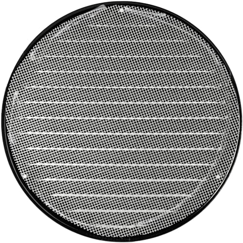 Image of Repa Market 8 Inch (Opening Dimensions) Air Vent Covers /Black Galvanized Steel Return Air Grille /AC Vent Cover /Wall or Ceiling HVAC Registers Grilles & Vents for DIY & Home Improvement