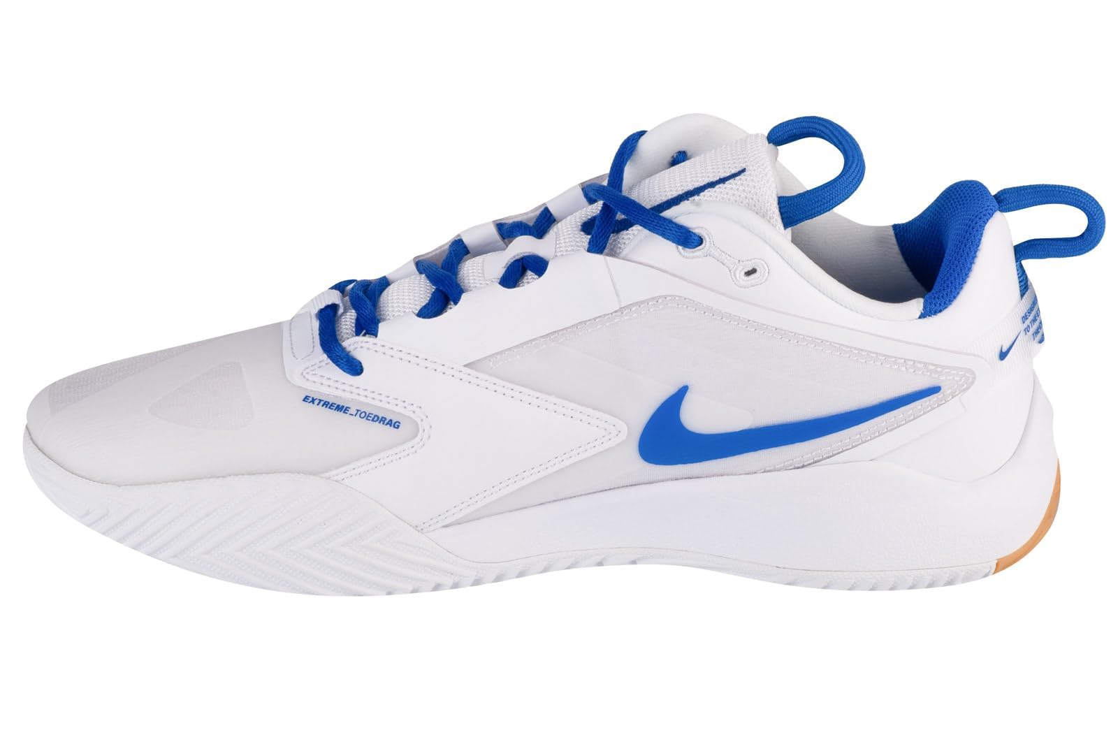 Nike HyperAce 3 Volleyball Shoes (FQ7074-106, White/Photon Dust/Game Royal) Size 7