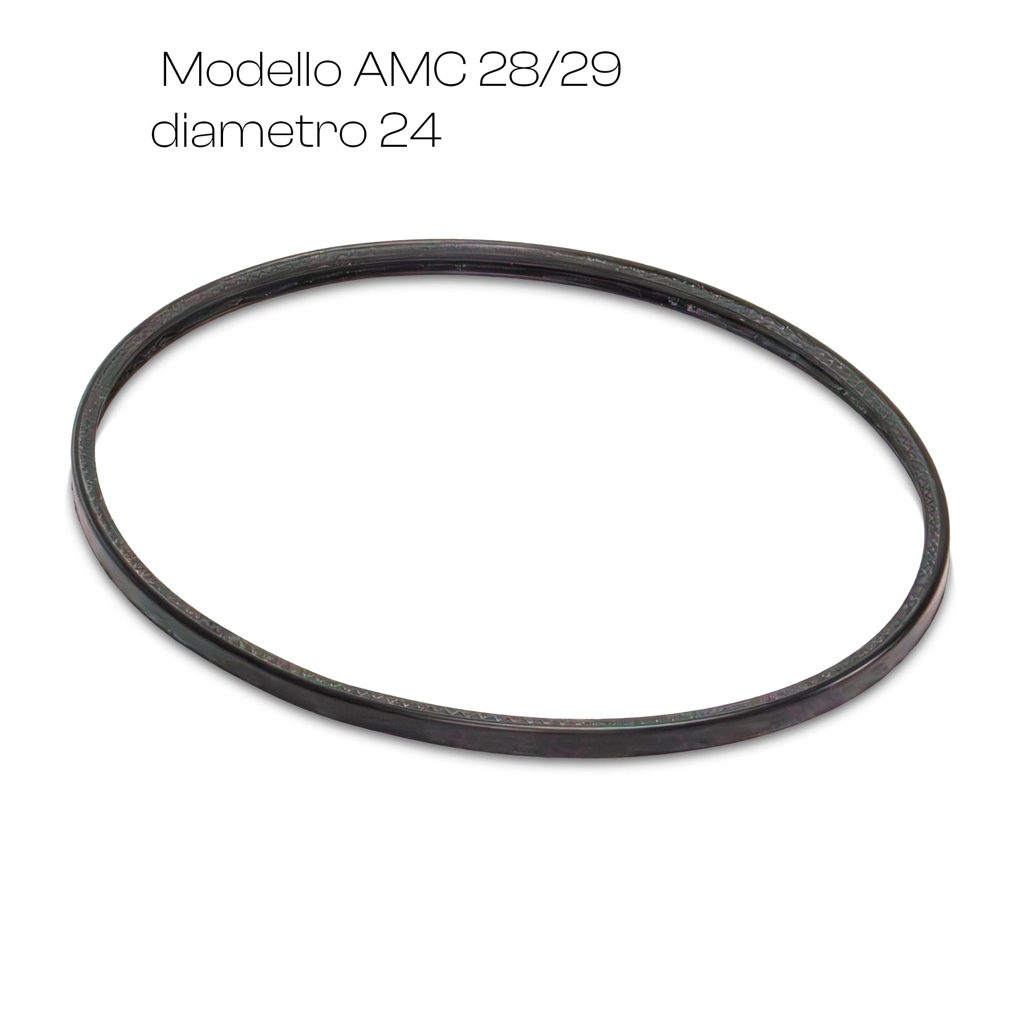Junta de tapa Secuqick para ollas AMC - Modelo 28 y 29, Ø 24 cm - Repuesto compatible, no original