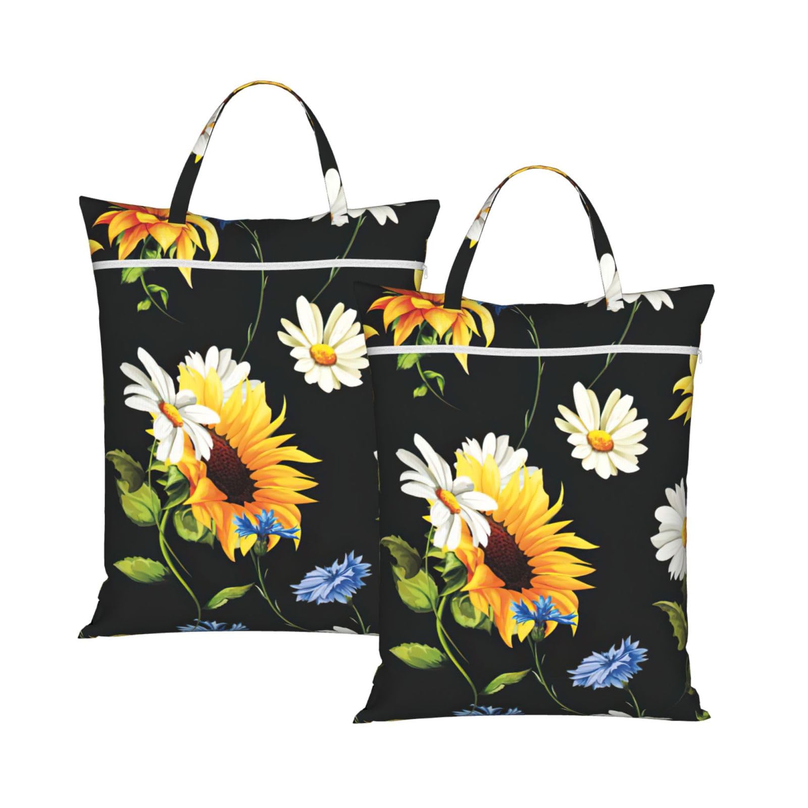Sac à linge de voyage fleuri pour organiser vos valises d'été