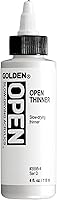 Vista 5 de GOLDEN OPEN Acrílicos de secado lento, más delgado, 1 onza líquida.