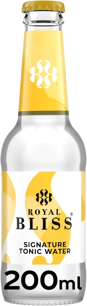 Royal Bliss Signature Tonic Water, Premium Tonic, 200 ml Glass Bottle