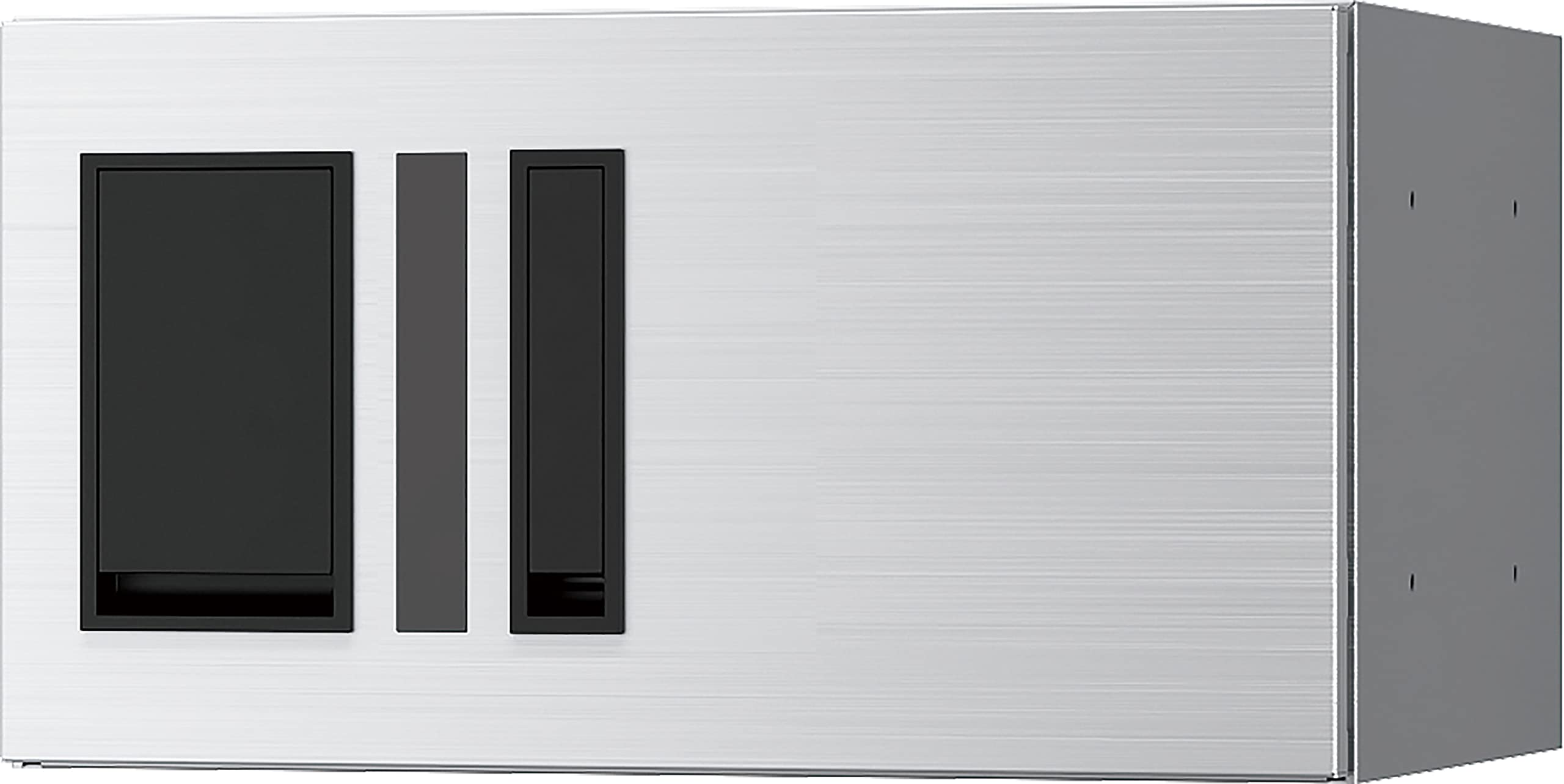 Amazon.co.jp: ナスタ プチ宅 ステンレスヘアーライン(捺印付き) H200 
