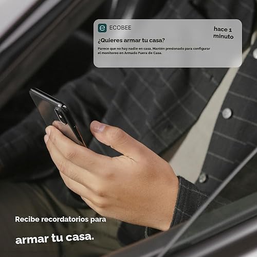 Miniatura 9 de ecobee Paquete de seguridad total y ahorro con cámara de timbre inteligente (con cable), sensor inteligente para puertas y ventanas y termostato