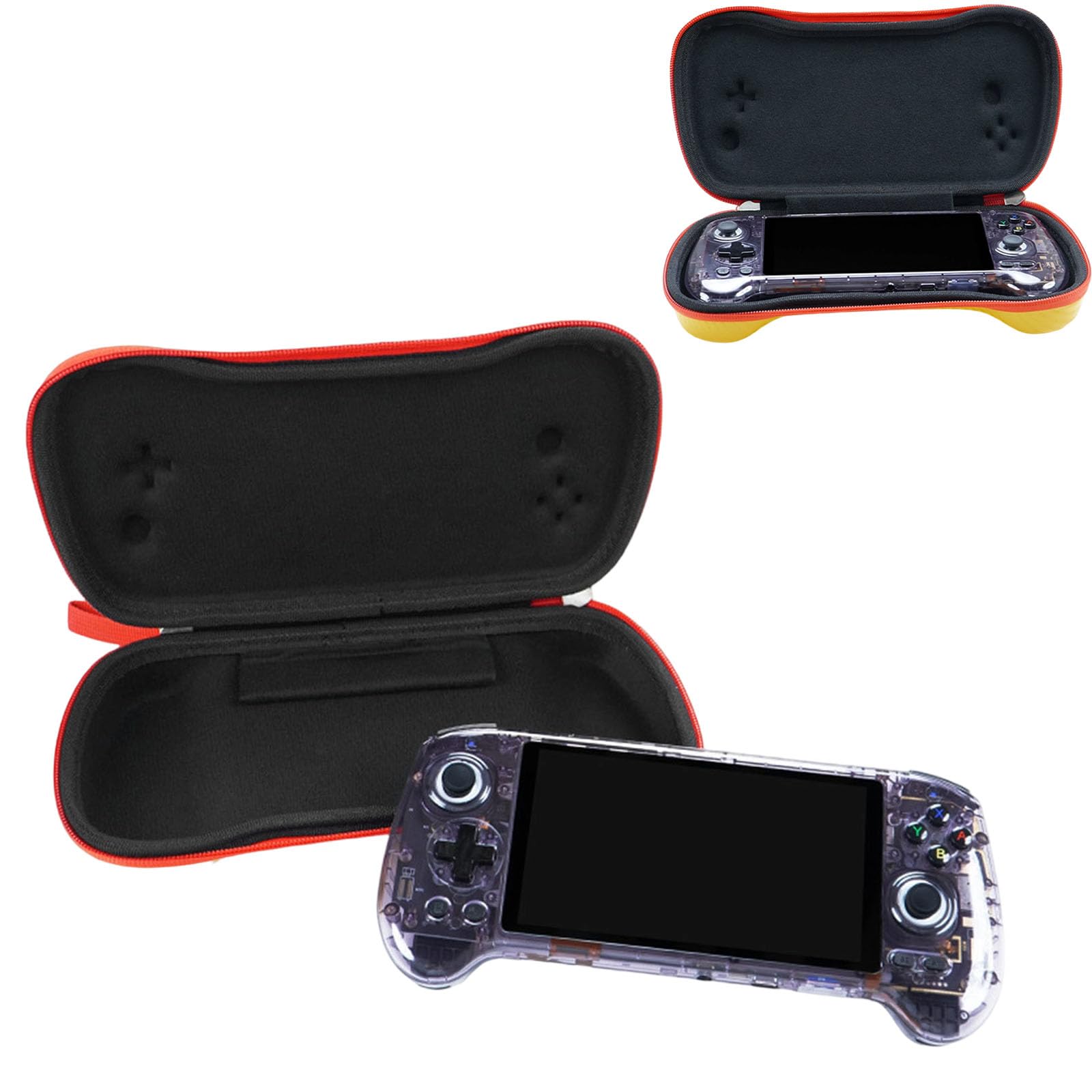 CBDYWVR Carrying Case for Anbernics RG557 Handheld Console, Durable Travel Box for RG557 and Accessories, Double Zippers, Perfect for Travel and Home