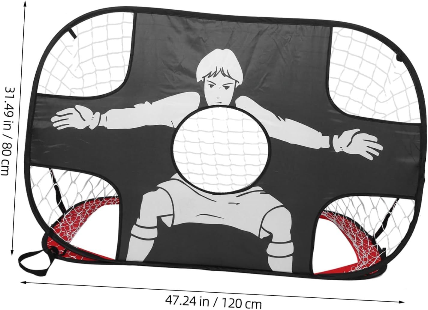 Soccer Goals Football Target Net Portable Goal Boys and Girls Soccer Nets Footbal Training Tool