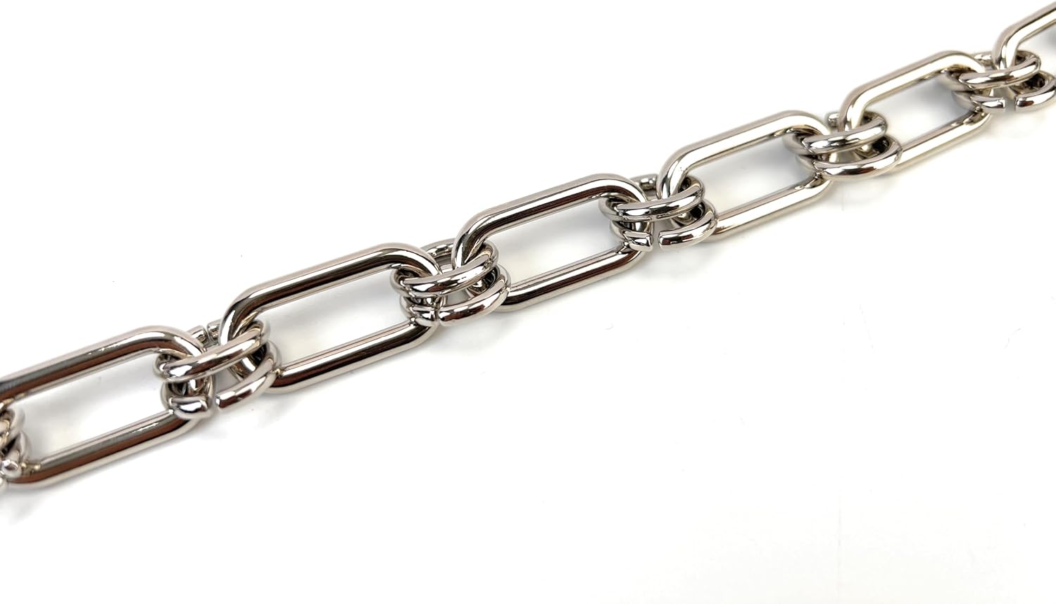 Oval Link Purse Chain Straps with Carabiner Clasps image 4