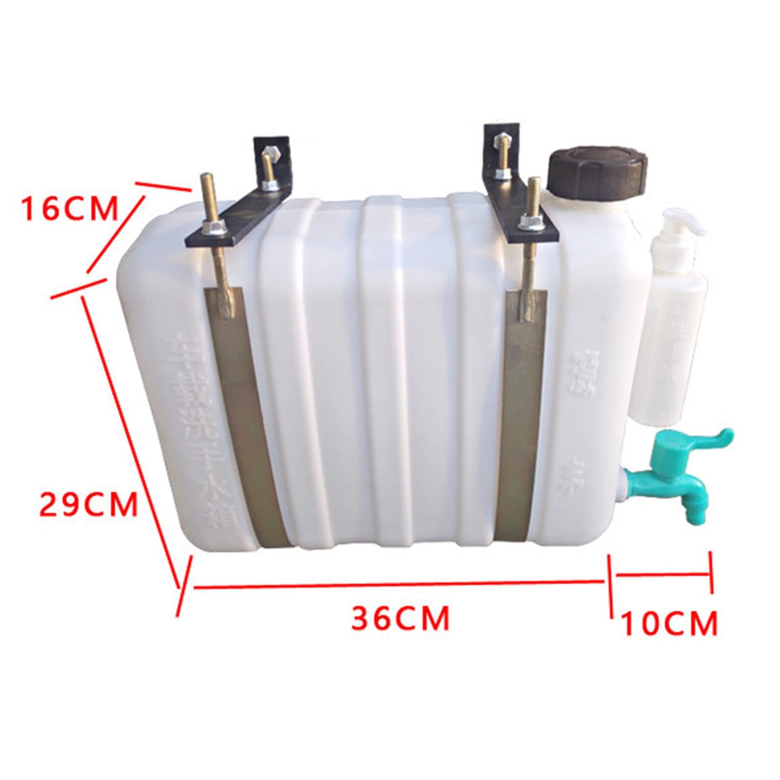 Depósito de Agua para Camión, Contenedor para Lavado de Manos, Almacenamiento de Agua, Resistente Y Estable. Permite Un Uso Prolongado del Agua Sin Ne